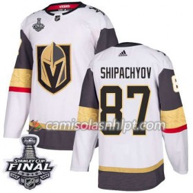Camisola Vegas Golden Knights Vadim Shipachyov 87 2018 Stanley Cup Final Patch Adidas Branco Authentic - Homem
